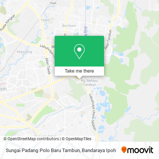 Sungai Padang Polo Baru Tambun map