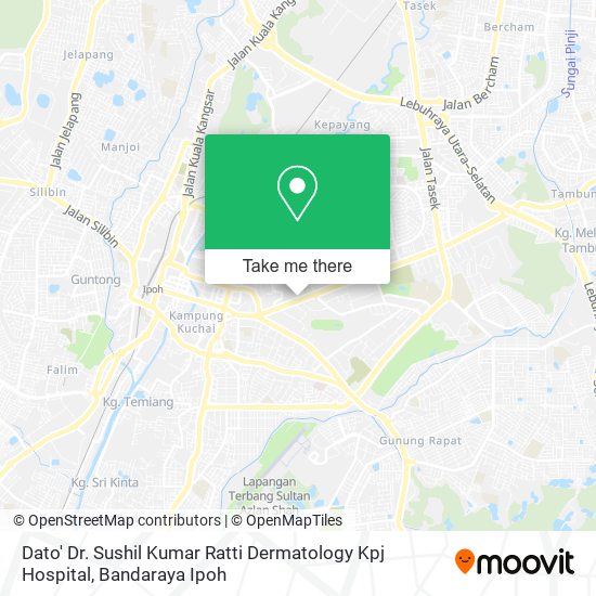 Dato' Dr. Sushil Kumar Ratti Dermatology Kpj Hospital map