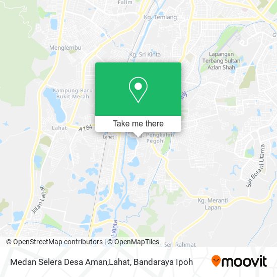 Peta Medan Selera Desa Aman,Lahat