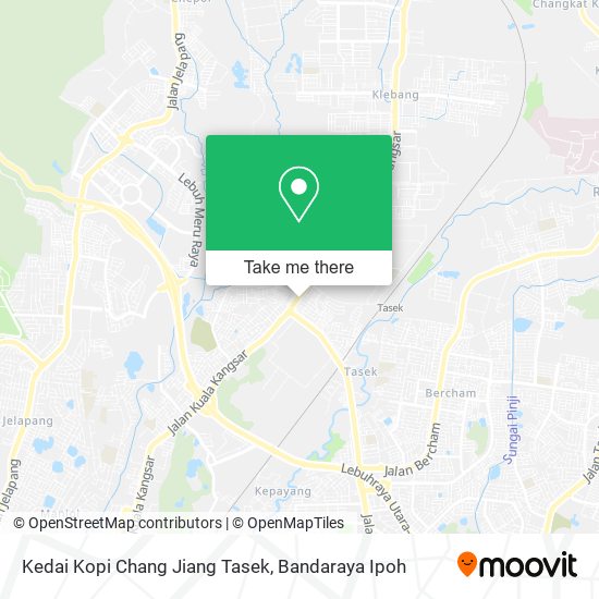 Kedai Kopi Chang Jiang Tasek map