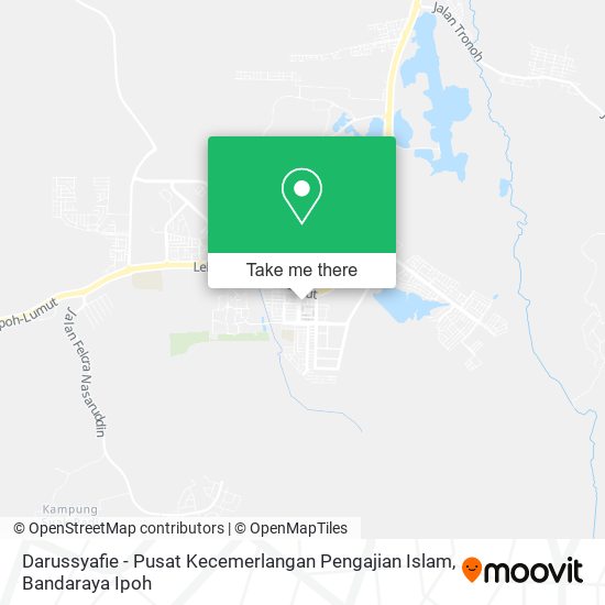 Darussyafie - Pusat Kecemerlangan Pengajian Islam map