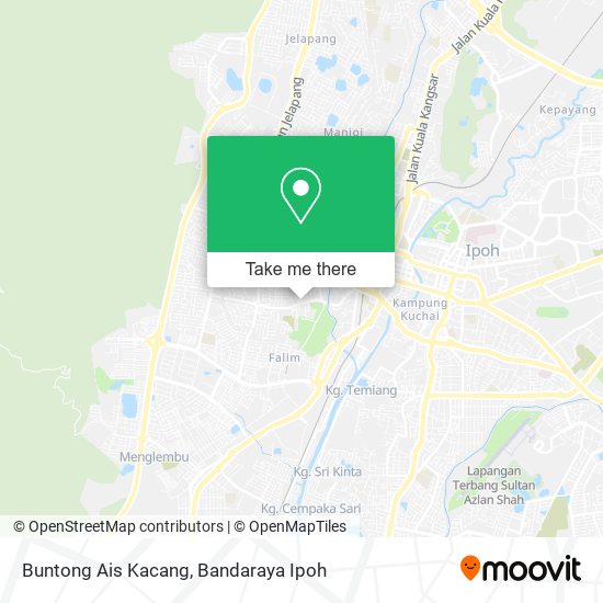 Peta Buntong Ais Kacang
