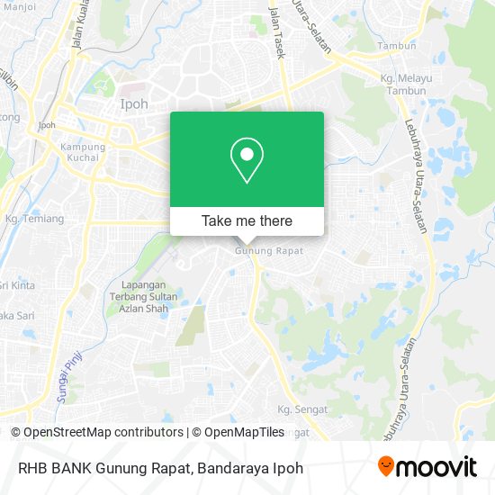 Peta RHB BANK Gunung Rapat