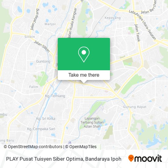 Peta PLAY Pusat Tuisyen Siber Optima