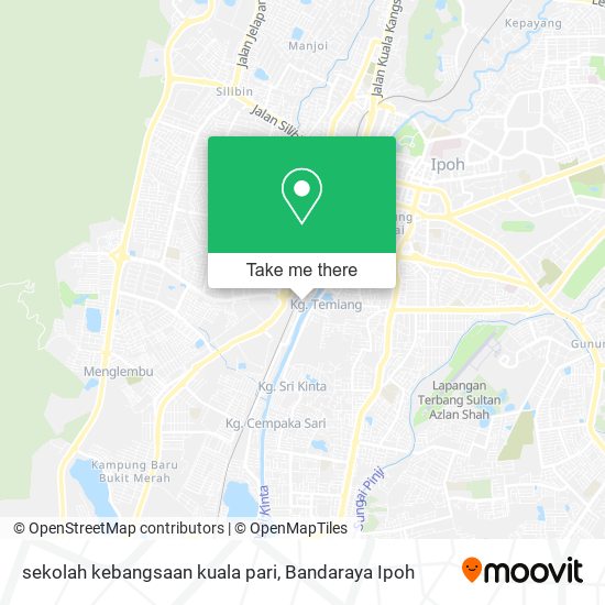 sekolah kebangsaan kuala pari map