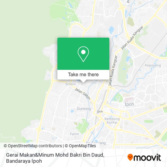 Gerai Makan&Minum Mohd Bakri Bin Daud map