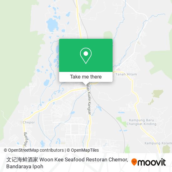 文记海鲜酒家 Woon Kee Seafood Restoran Chemor map