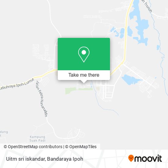Uitm sri iskandar map