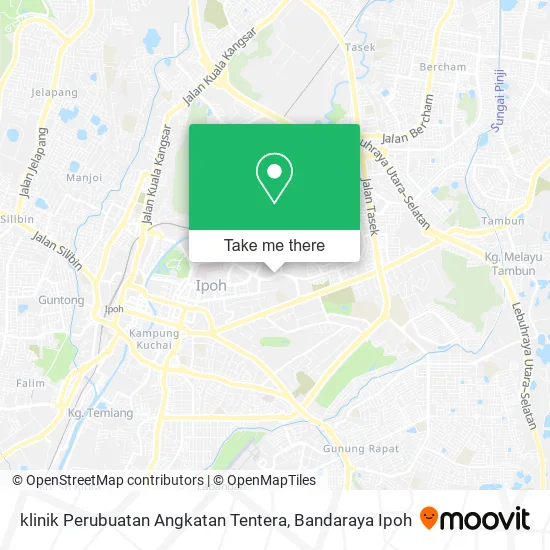 klinik Perubuatan Angkatan Tentera map