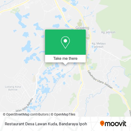 Peta Restaurant Desa Lawan Kuda