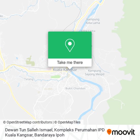 Peta Dewan Tun Salleh Ismael, Kompleks Perumahan IPD Kuala Kangsar