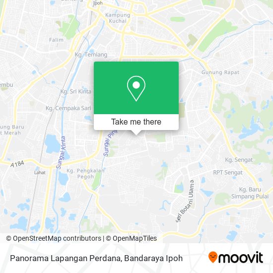 Panorama Lapangan Perdana map