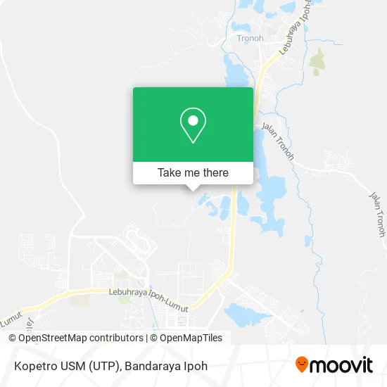 Kopetro USM (UTP) map