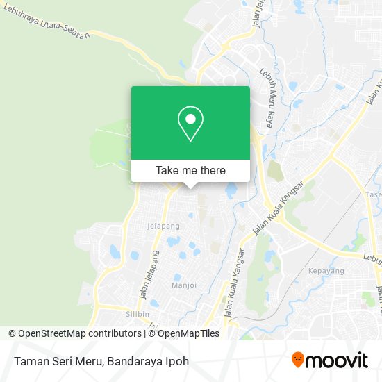 Taman Seri Meru map
