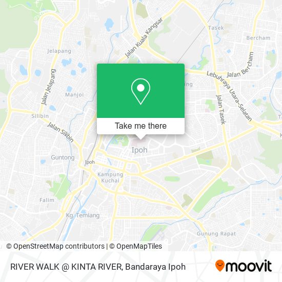 RIVER WALK @ KINTA RIVER map