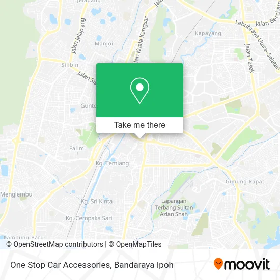One Stop Car Accessories map