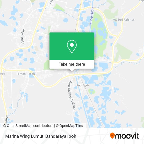 Marina Wing Lumut map