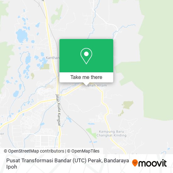 Peta Pusat Transformasi Bandar (UTC) Perak