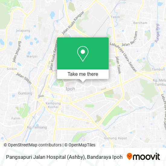 Peta Pangsapuri Jalan Hospital (Ashby)