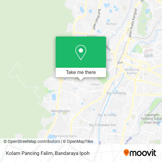 Kolam Pancing Falim map