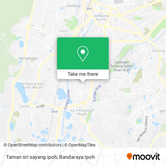Taman sri sayang ipoh map