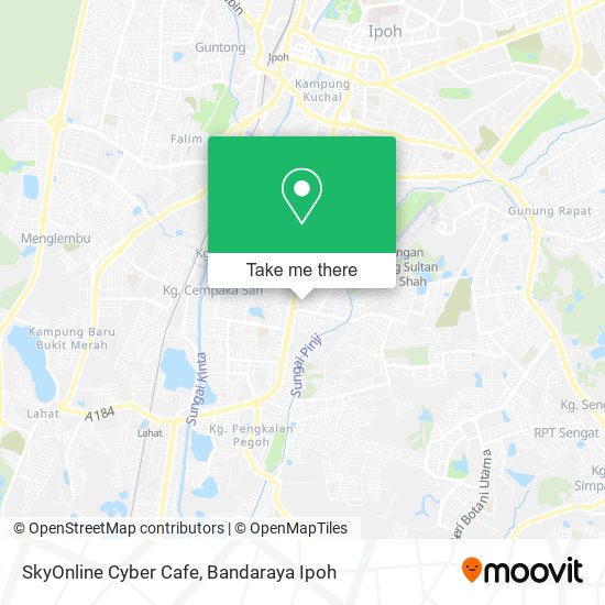 Peta SkyOnline Cyber Cafe