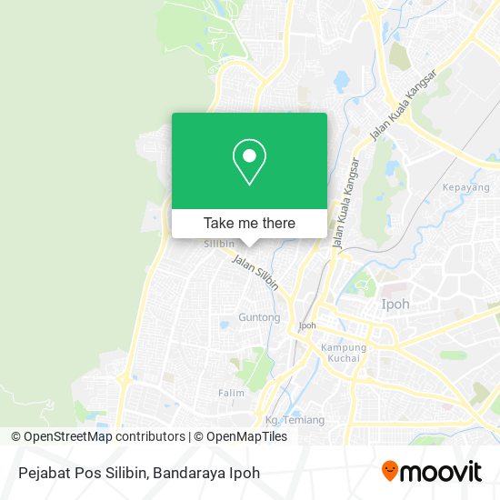 Pejabat Pos Silibin map