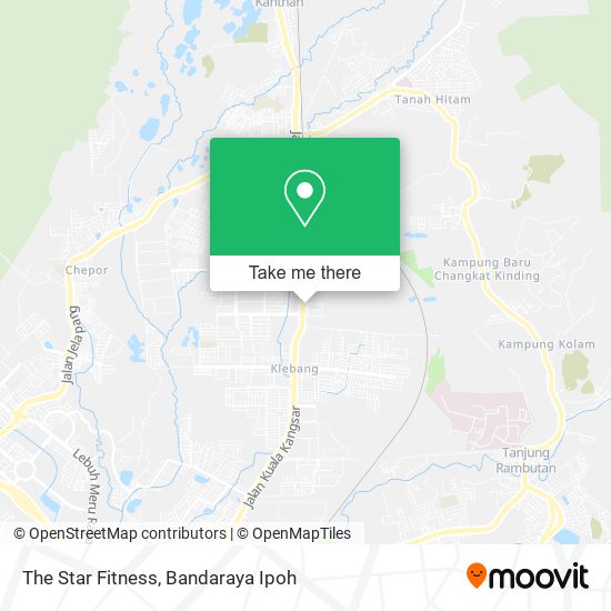 The Star Fitness map