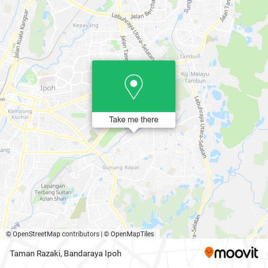 Peta Taman Razaki