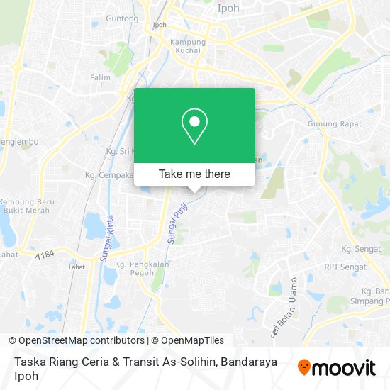 Taska Riang Ceria & Transit As-Solihin map