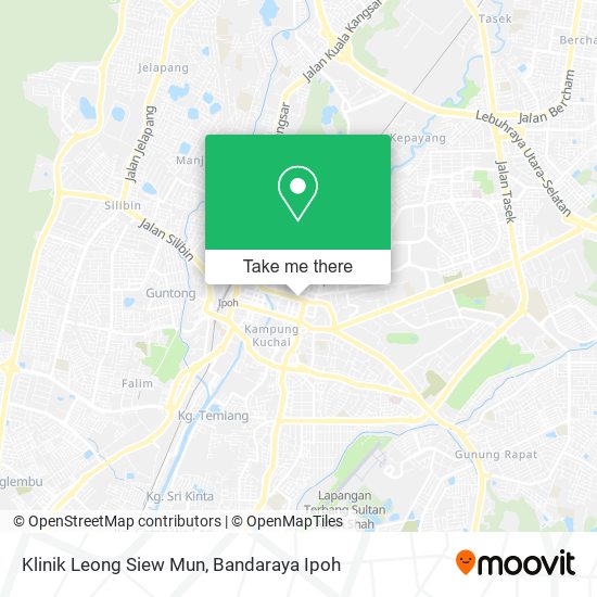 Klinik Leong Siew Mun map