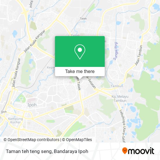 Taman teh teng seng map