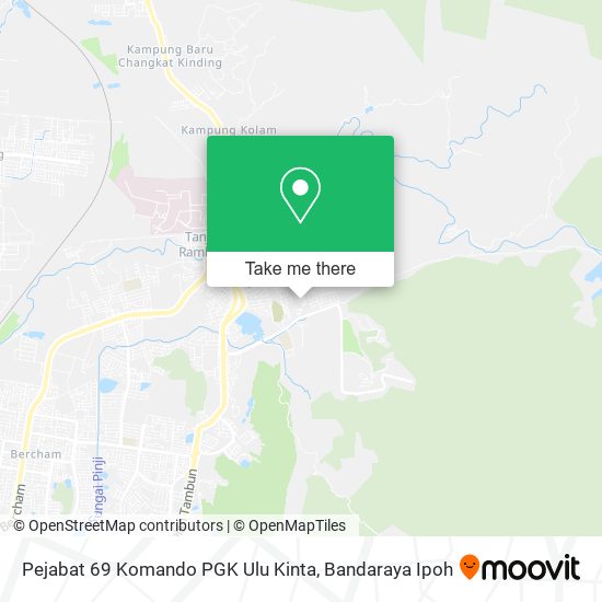 Peta Pejabat 69 Komando PGK Ulu Kinta