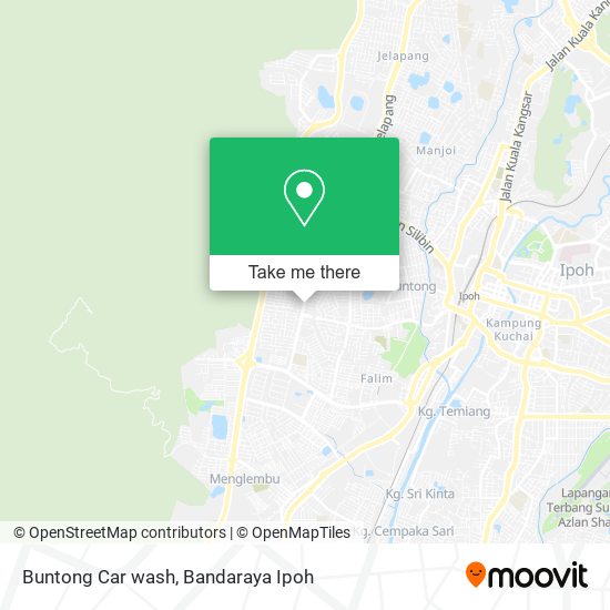 Buntong Car wash map