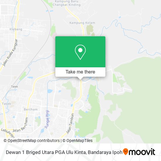 Dewan 1 Briged Utara PGA Ulu Kinta map