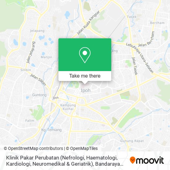 Klinik Pakar Perubatan (Nefrologi, Haematologi, Kardiologi, Neuromedikal & Geriatrik) map