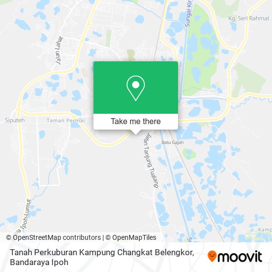 Peta Tanah Perkuburan Kampung Changkat Belengkor