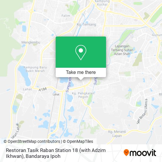 Restoran Tasik Raban Station 18 (with Adzim Ikhwan) map