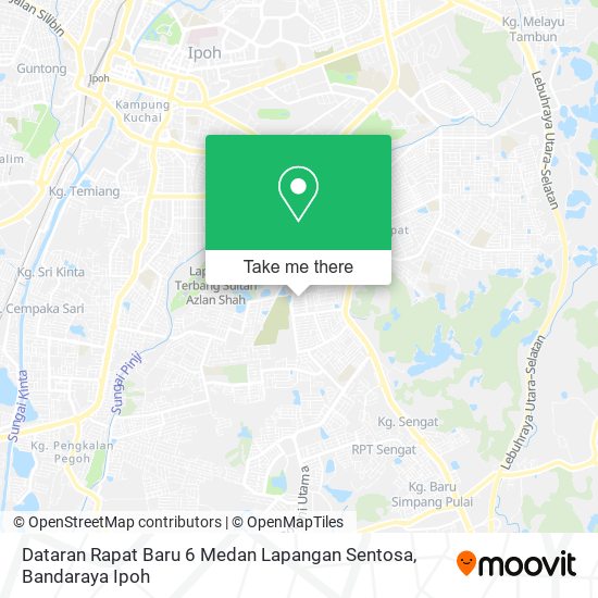 Peta Dataran Rapat Baru 6 Medan Lapangan Sentosa