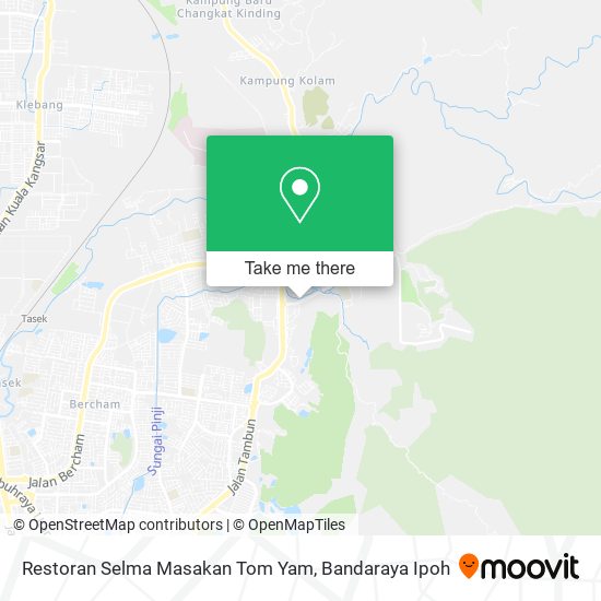 Restoran Selma Masakan Tom Yam map