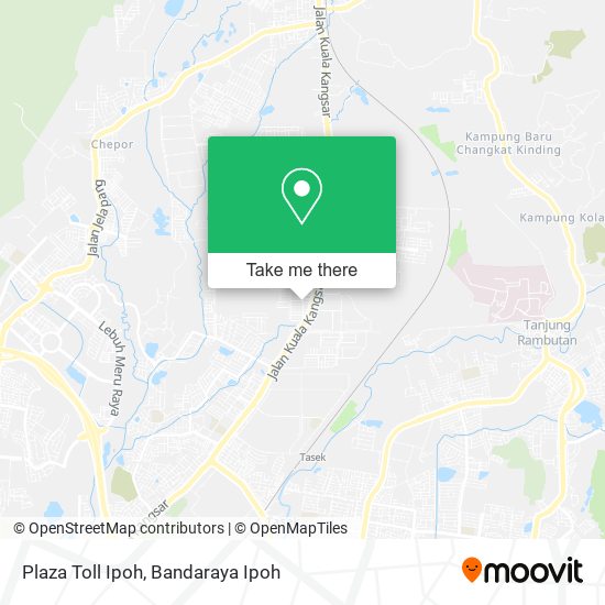 Peta Plaza Toll Ipoh
