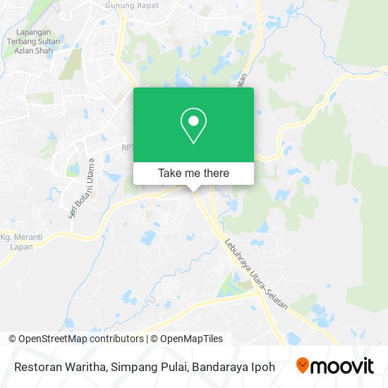 Restoran Waritha, Simpang Pulai map