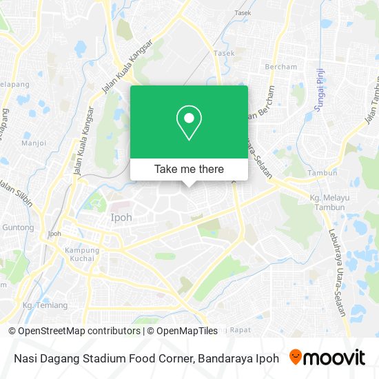 Nasi Dagang Stadium Food Corner map