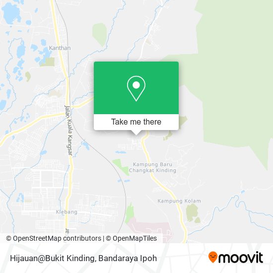 Hijauan@Bukit Kinding map