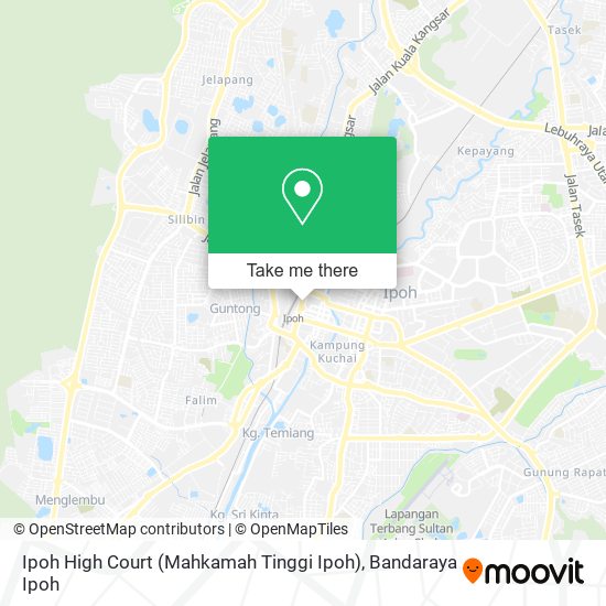 Ipoh High Court (Mahkamah Tinggi Ipoh) map