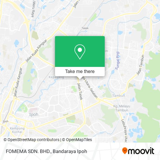 FOMEMA SDN. BHD. map
