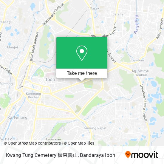 Kwang Tung Cemetery 廣東義山 map