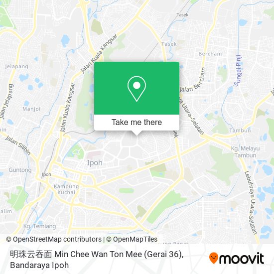 明珠云吞面 Min Chee Wan Ton Mee (Gerai 36) map