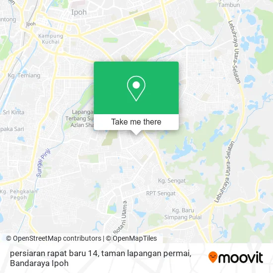 persiaran rapat baru 14, taman lapangan permai map
