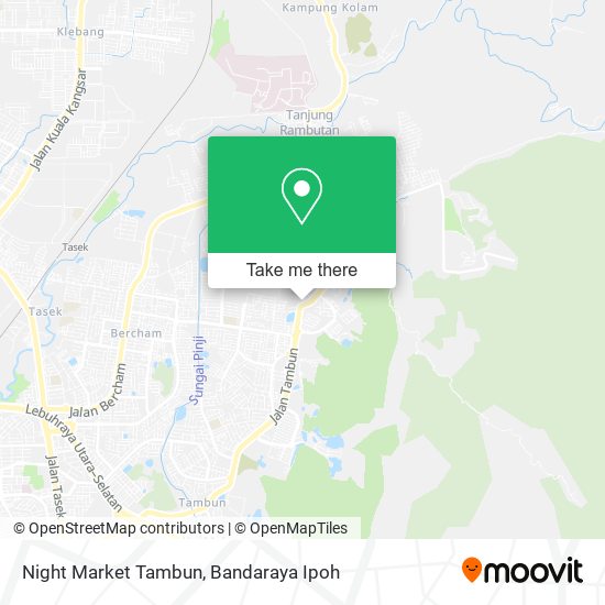 Night Market Tambun map